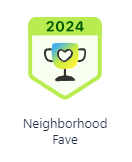 Nextdoor Award - Neighborhood Fave 2024